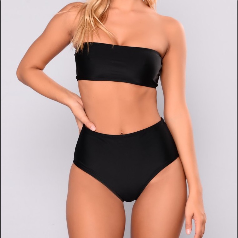 Perfect Tan Bikini-Black Size:M